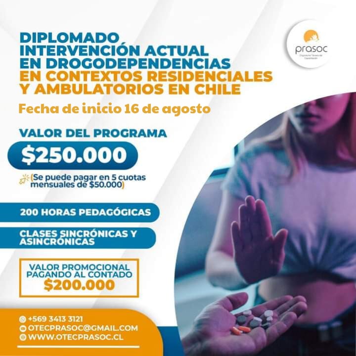 Diplomado drogodependencias